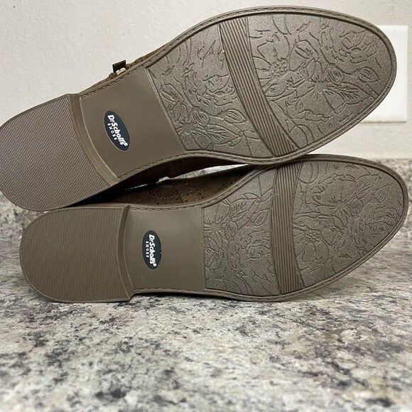 Dr. Scholl's Shoes Rate Zip Perforated Casual Ankle Boots Booties low heel - Picture 6 of 9